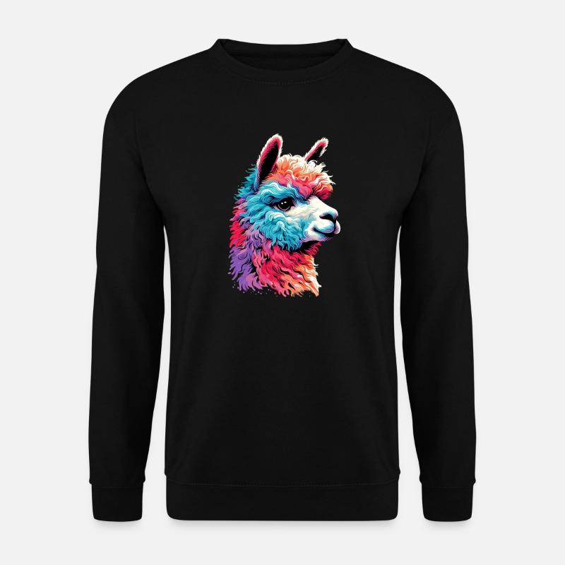 Alpaka - Unisex Pullover - Schwarz