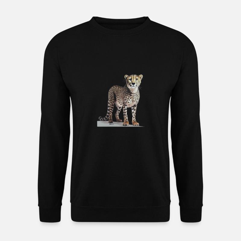 Cheetah - Gepard - Unisex Sweatshirt - black