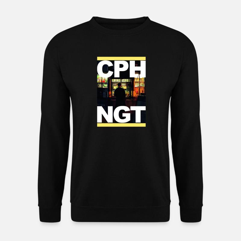 CPHNGT - Unisex Pullover - Schwarz
