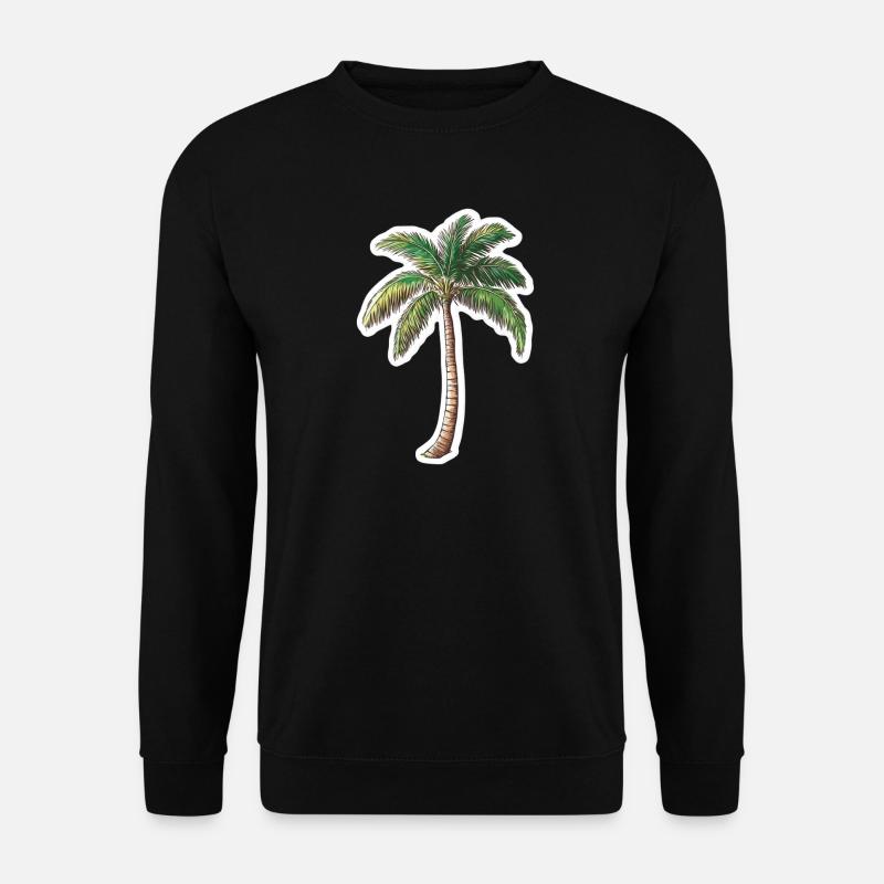 Palm tree - Unisex Sweatshirt - black