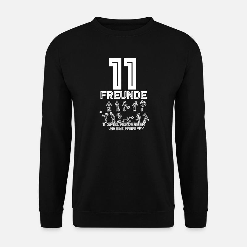Fußball - Unisex Pullover - Schwarz