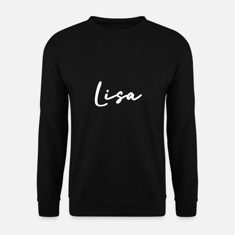 Lisa - Sweat-shirt Unisexe - noir