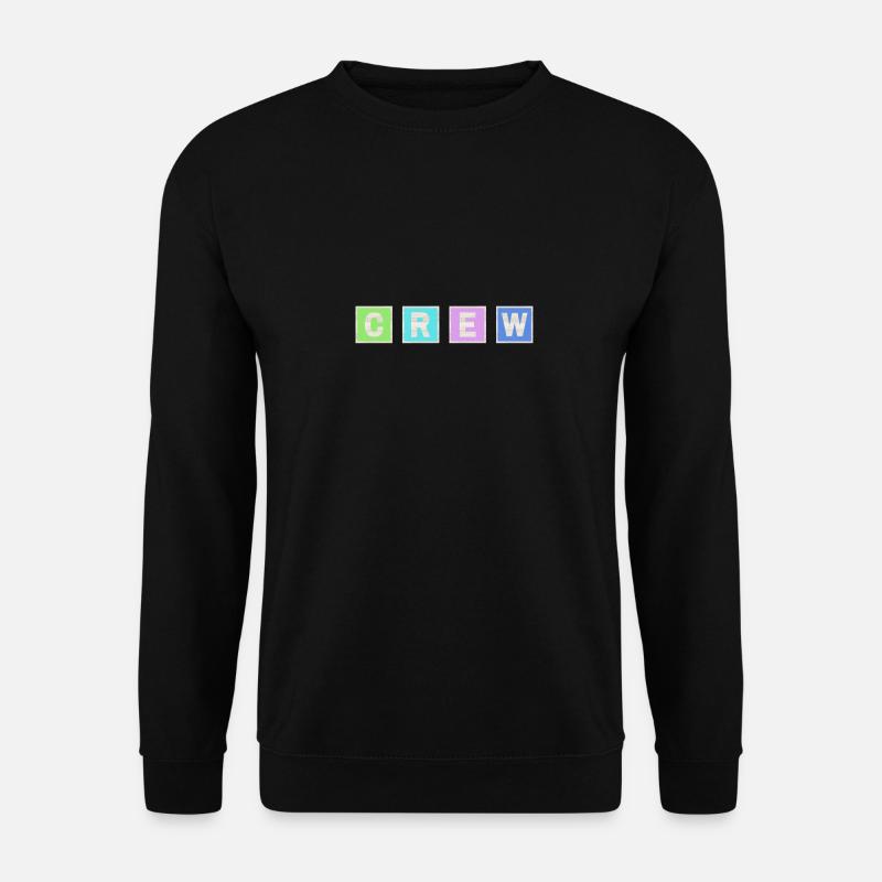 Crew - Unisex Pullover - Schwarz