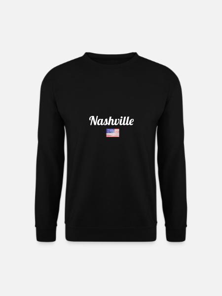 NASHVILLE - Unisex Sweatshirt - black
