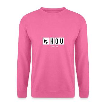 FLUGHAFEN HOUSTON - Flughafen - Unisex Pullover - Pink - Vorne