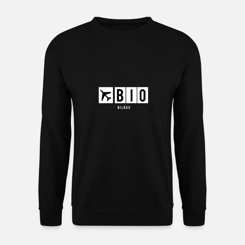 BILBAO AIRPORT - Unisex Sweatshirt - black