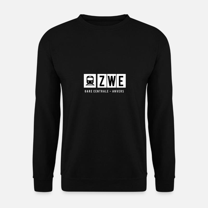 GARE CENTRALE ANVERS - Sweat-shirt Unisexe - noir