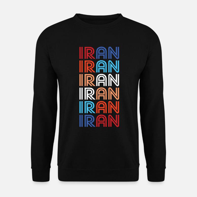 Iran - Unisex Pullover - Schwarz