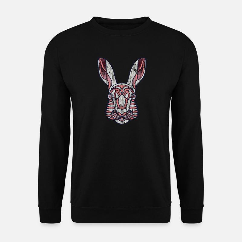 Rabbit - Unisex Sweatshirt - black