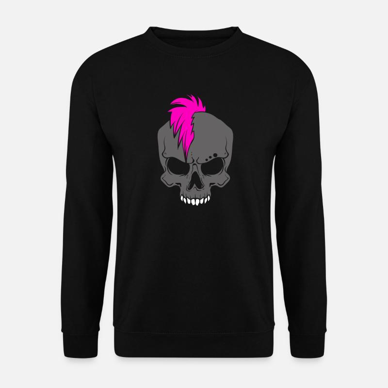 Punker rock punker - Sweat-shirt Unisexe - noir