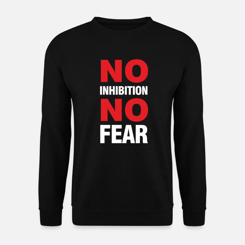 Bold Fearless Tee - Unisex Sweatshirt - black