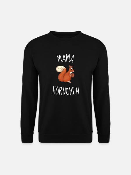 Eichhörnchen Mama - Unisex Pullover - Schwarz