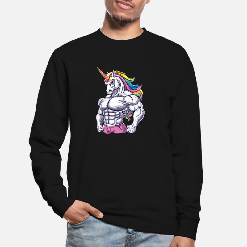 Gym Einhorn Unisex Pullover