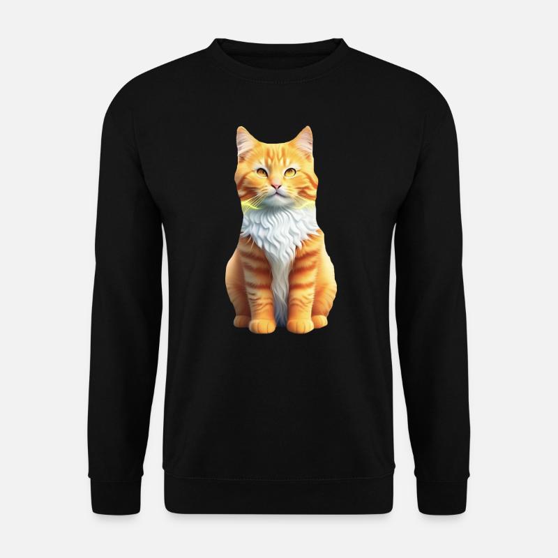 Chat (Pusur) - Sweat-shirt Unisexe - noir