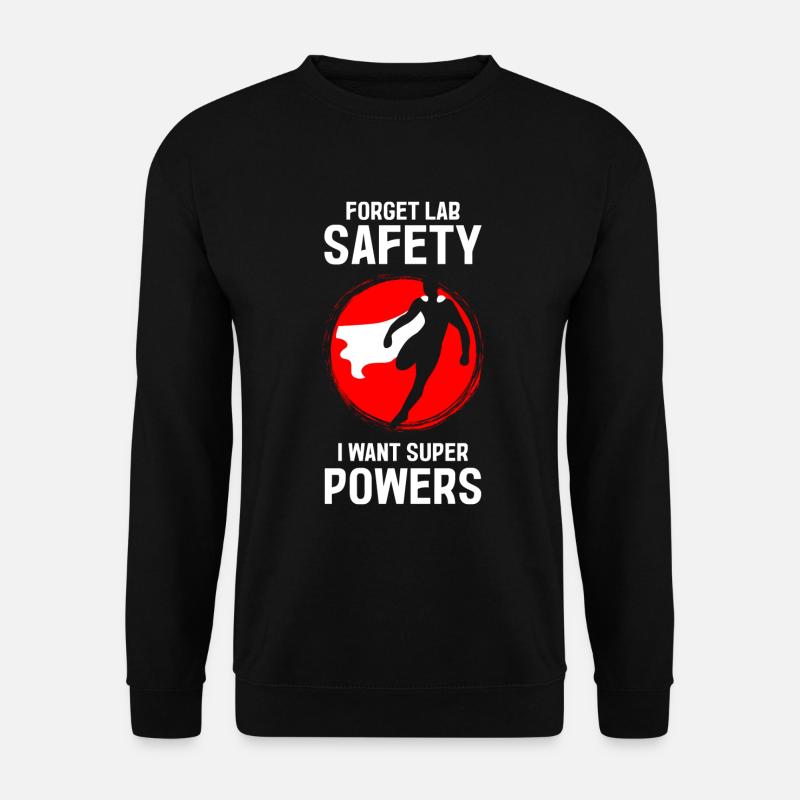 Everyday Superhero Cape Profession - Unisex Sweatshirt - black