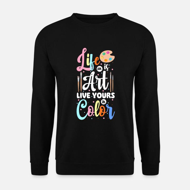 Artist Profession Painter - Unisex Sweatshirt - black