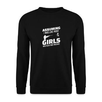 Tir au pigeon d’argile Tireurs sportifs Tir sportif - Sweat-shirt Unisexe - noir - Devant - Alina (178cm) & Michal (187cm)