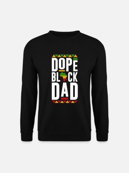 Black Dad, Black History Month - Unisex Sweatshirt - black