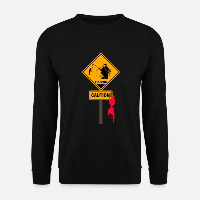 Angling - Unisex Sweatshirt - black