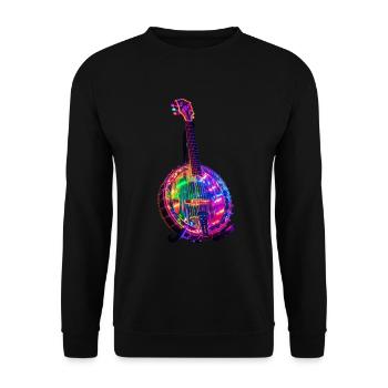 Banjo - Unisex Sweatshirt - black - Front - Alina (178cm) & Michal (187cm)