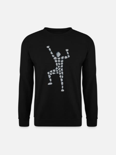 Escalade Escalade de pierres Escalade de bloc Grimpeurs - Sweat-shirt Unisexe - noir