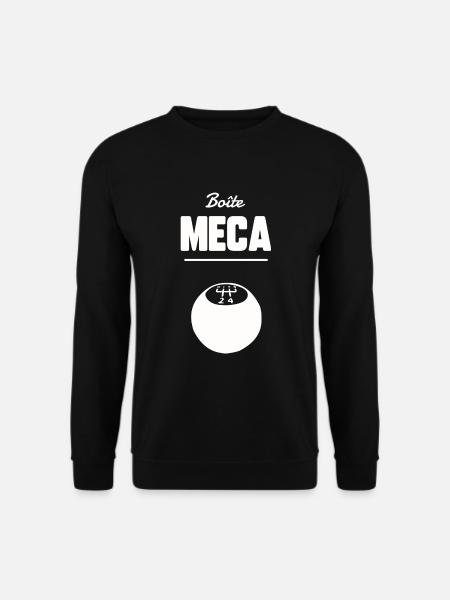 Boîte meca - Sweat-shirt Unisexe - noir