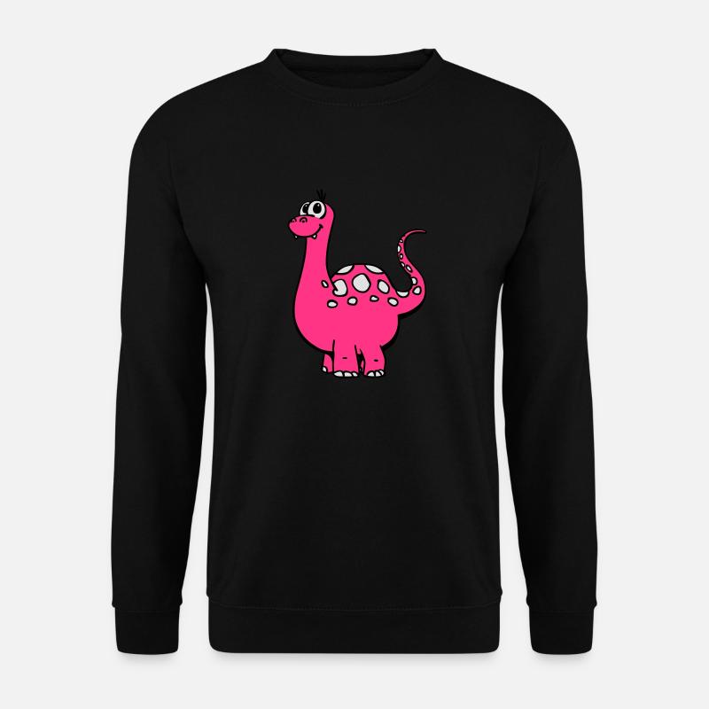 Dino 3c - Unisex Pullover - Schwarz