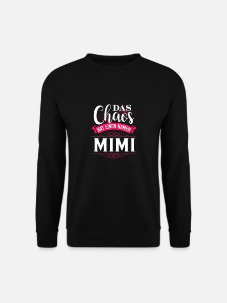 MIMI - chaos - Unisex Pullover - Schwarz