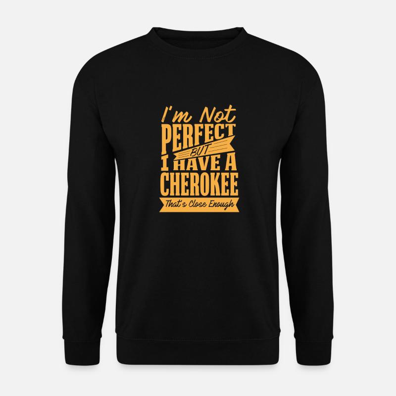 PERFEKT MIT CHEROKEE YY - Unisex Pullover - Schwarz