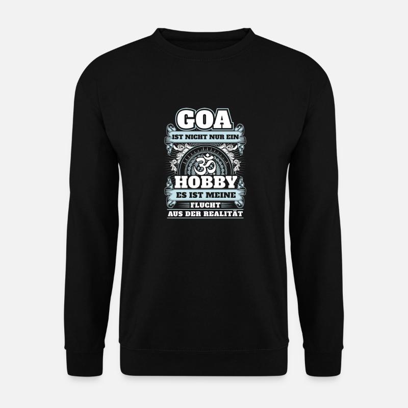 Goa - Nicht nur Hobby - Unisex Pullover - Schwarz