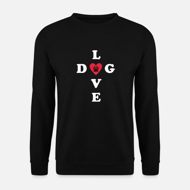 Hundeliebe - Unisex Pullover - Schwarz