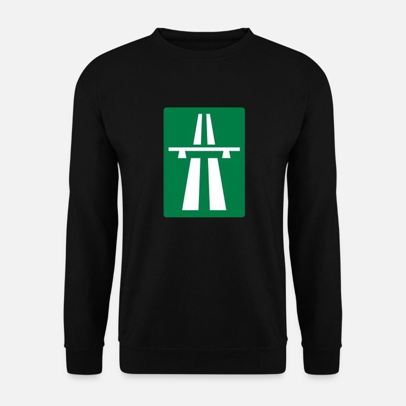 Autobahn - Unisex Pullover - Schwarz