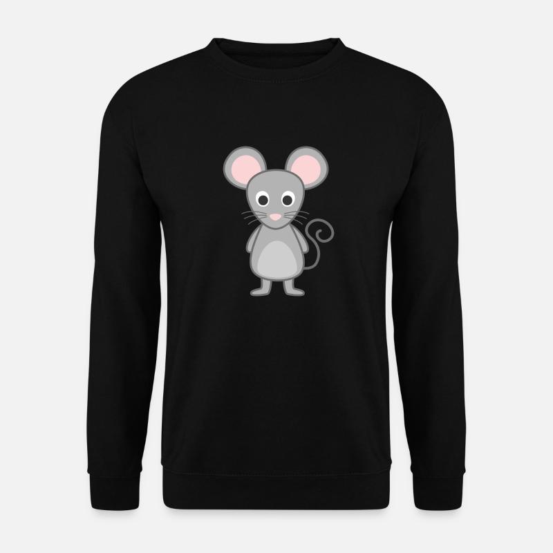 Maus - Unisex Pullover - Schwarz