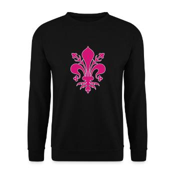 Fille pourpre - Sweat-shirt Unisexe - noir - Devant - Alina (178cm) & Michal (187cm)