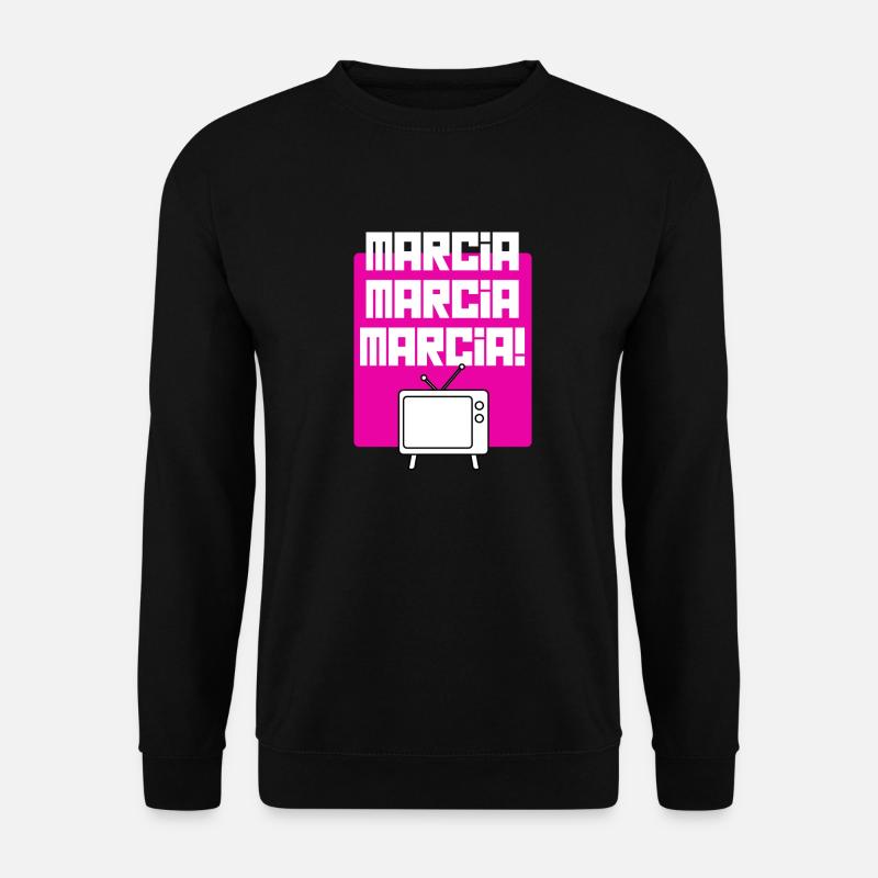 Retro tee Tv - Unisex Sweatshirt - black