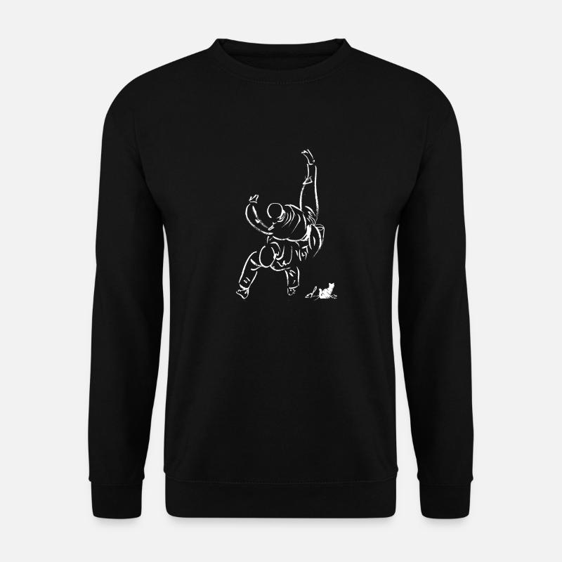 URA NAGE WEISS - Unisex Pullover - Schwarz