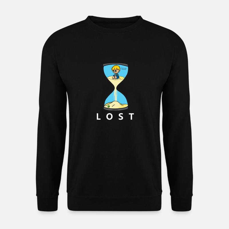 lost1 - Unisex Pullover - Schwarz