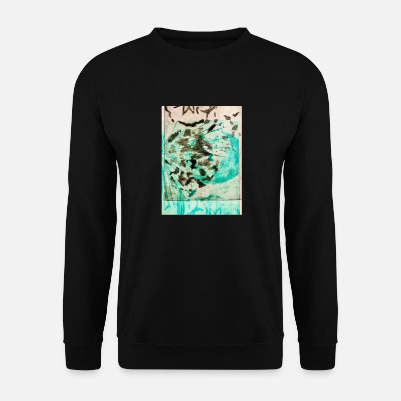 Abstract Art - Unisex Pullover - Schwarz