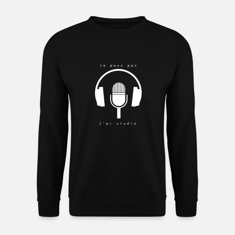 Ich kann kein Studio haben - Unisex Pullover - Schwarz