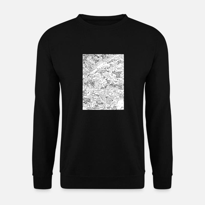 Dachau Landkreis - von oben - Unisex Pullover - Schwarz