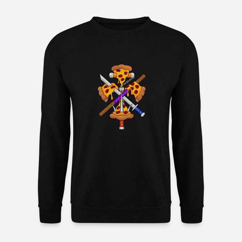 Pizza Time - Unisex Sweatshirt - black