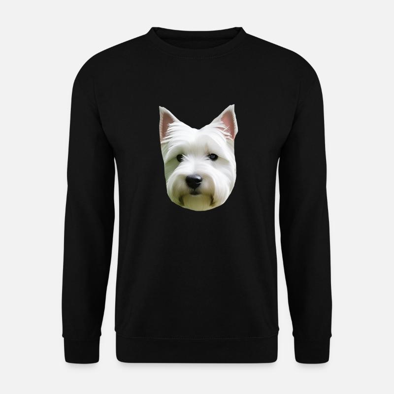 Hund - Unisex Pullover - Schwarz