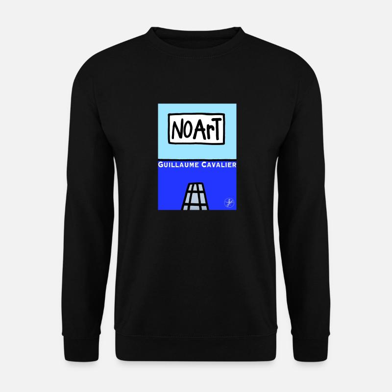 Kein Kunstblau - Unisex Pullover - Schwarz