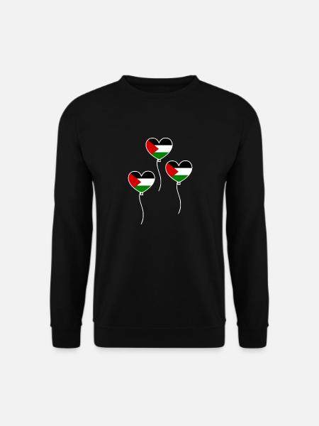 Free palestine - Sweat-shirt Unisexe - noir