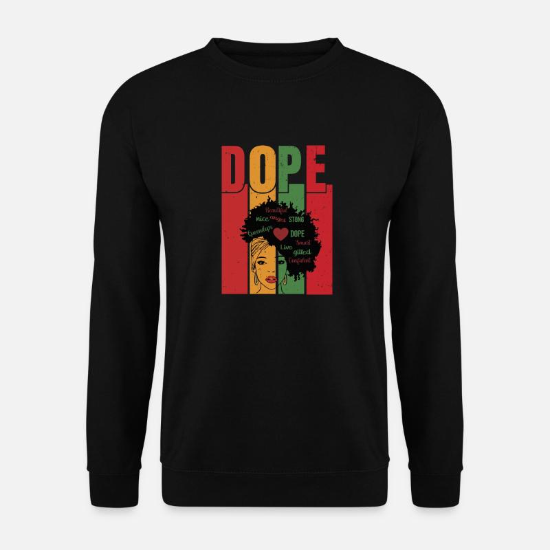 uploaded - Unisex Sweatshirt - black