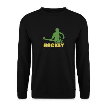 Hockey Club de hockey Joueurs de hockey - Sweat-shirt Unisexe - noir - Devant - Alina (178cm) & Michal (187cm)