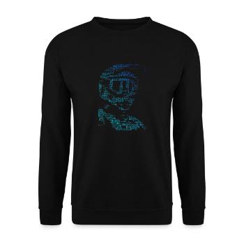 Vélo de montagne Homme Vélo de montagne - Sweat-shirt Unisexe - noir - Devant - Alina (178cm) & Michal (187cm)