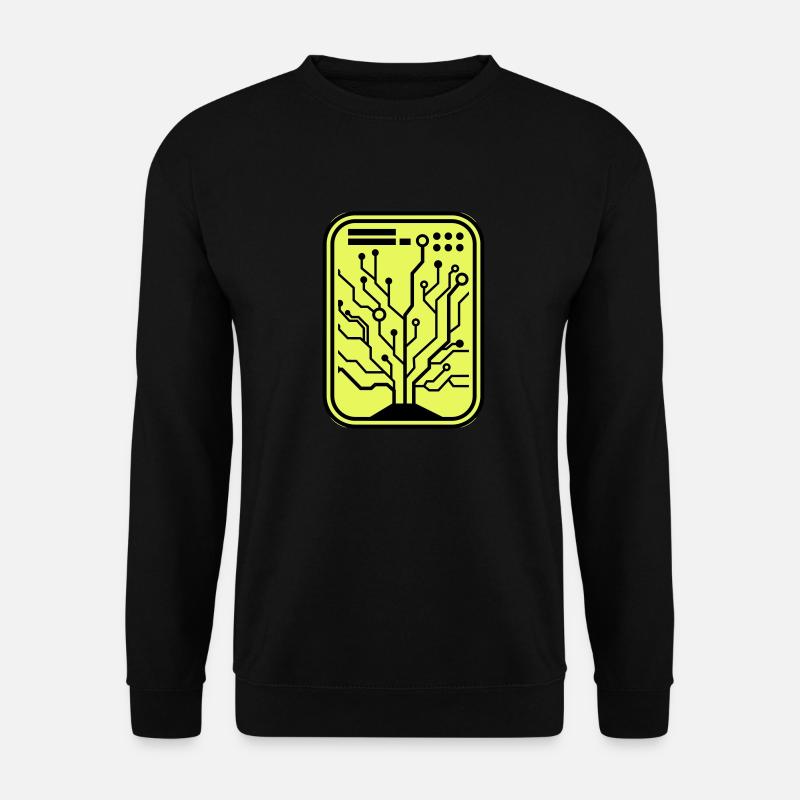 Micro Chip - Unisex Sweatshirt - black