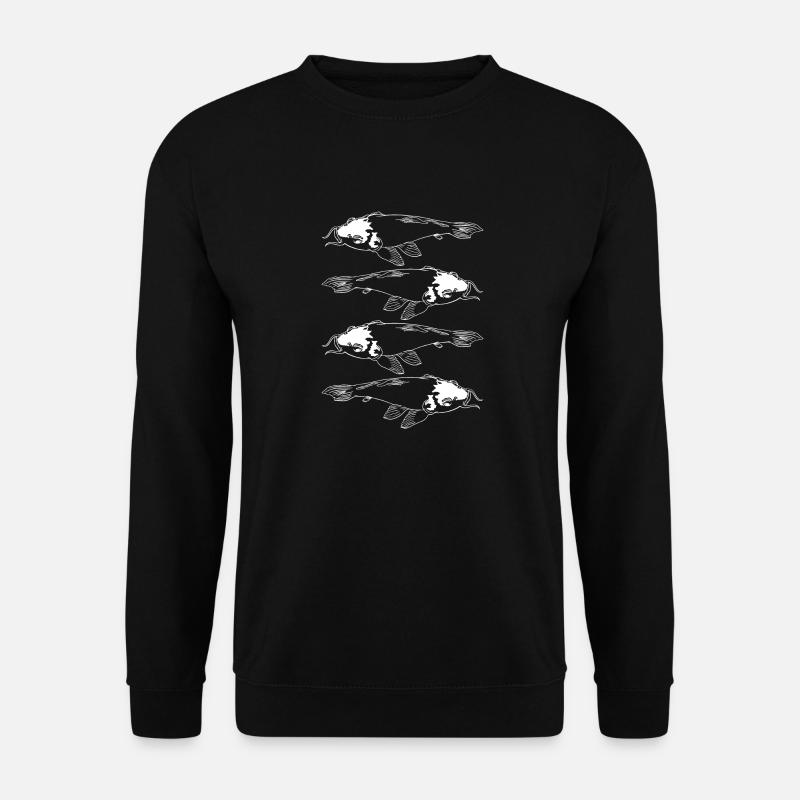 Koi Carp Koi Meaning Koi Carp Tattoo Koi - Unisex Sweatshirt - black