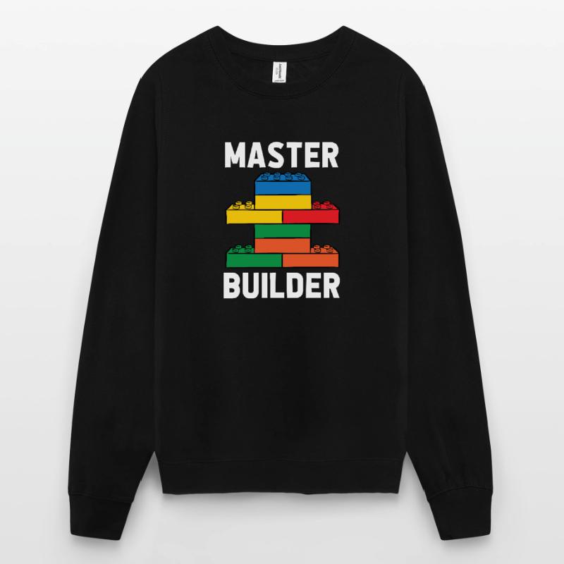 Brick Builder Brick Building Master Builder Unisex Sweatshirt
